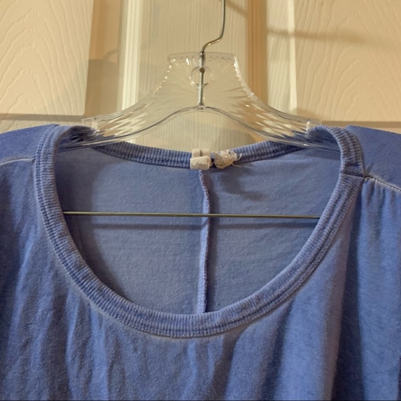 Cable & Gauge Blue Vintage Wash Short Sleeve Tee XL - Picture 7 of 8